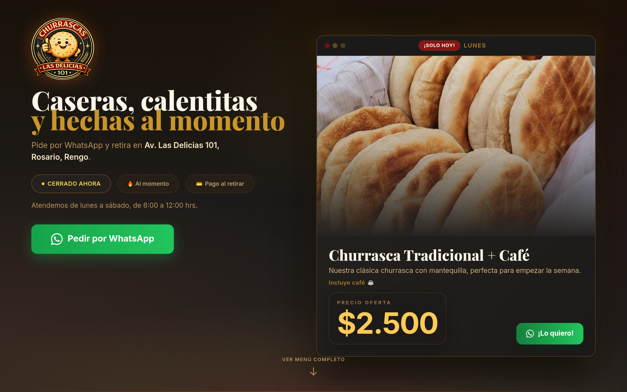 Churrascas Las Delicias 101